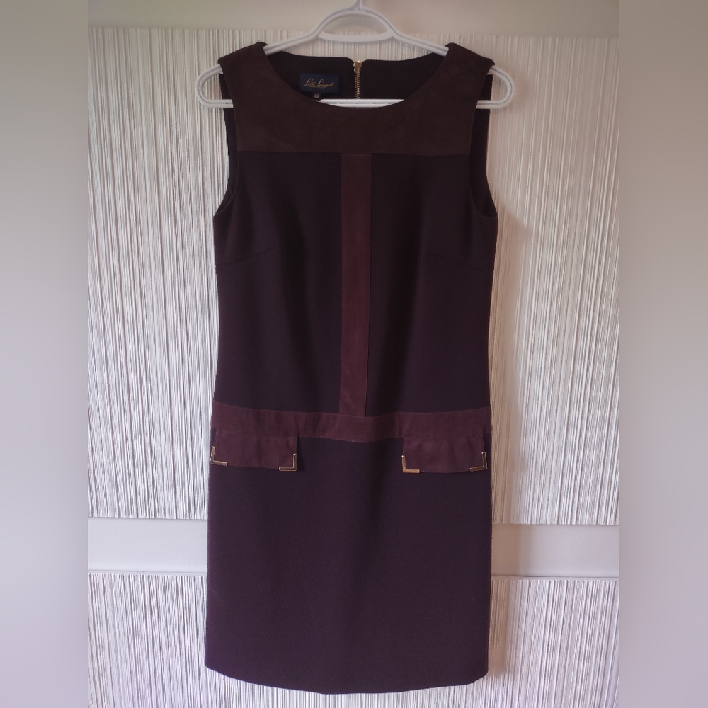 Luisa Spagnoli Vintage Women's Dress - Pure Wool - Size 42